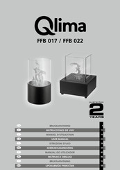 Qlima FFB 017 Gebruiksaanwijzing