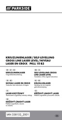Parkside 338152 2001 Vertaling Van De Originele Gebruiksaanwijzing