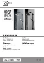 LIVARNO home 416200 2210 Bedienings- En Veiligheidsinstructies