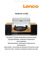 LENCO LS-300 Gebruikershandleiding