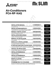 Mitsubishi Electric Mr.SLIM PCA-RP50 KAQ Installatiehandleiding
