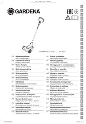 Gardena HandyMower Li-18/22 Gebruiksaanwijzing