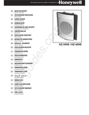 Honeywell HZ-500E Bedieningsinstructies