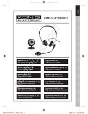König Electronic CMP-CHATPACK11 Gebruiksaanwijzing