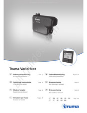 Truma VarioHeat Gebruiksaanwijzing