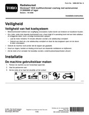 Toro Workman HDX Series Installatie-Instructies