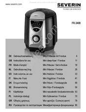 SEVERIN FR 2408 Gebruiksaanwijzing