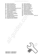 AEG X66453BVO Installatie-Instructies