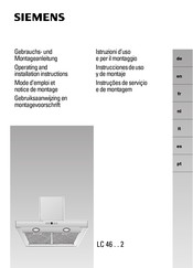 Siemens LC 46 2 Series Gebruiksaanwijzing
