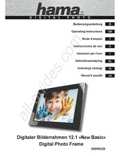 Hama 00095220 Gebruiksaanwijzing