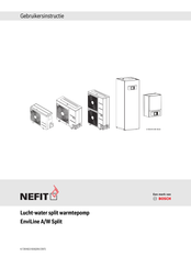 Bosch Nefit EnviLine A/W Split Gebruikersinstructie