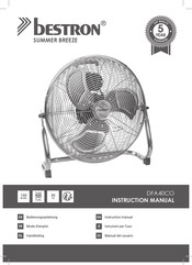 Bestron SUMMER BREEZE DFA40CO Handleiding