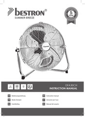 Bestron SUMMER BREEZE DFA30CH Handleiding
