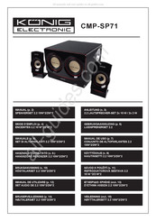 König Electronic CMP-SP71 Gebruiksaanwijzing