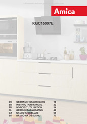 Amica KGC15097E Gebruiksaanwijzing