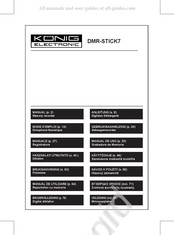 König Electronic DMR-STICK7 Gebruiksaanwijzing