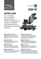 Meec tools 009460 Gebruiksaanwijzing