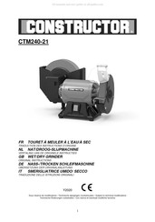 CONSTRUCTOR CTM240-21 Instructies