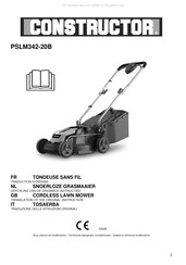 CONSTRUCTOR PSLM342-20B Instructies