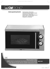 Clatronic MWG 783 E Gebruiksaanwijzing