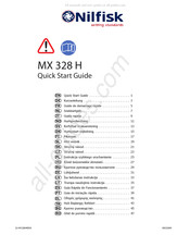 Nilfisk MX 328 H Snelstartgids