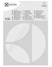 Electrolux EFC 40850 Gebruiksaanwijzing