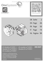 Assa Abloy IO-Modul uP N5951 / Montagehandleiding