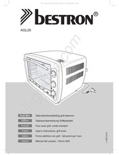 Bestron AGL26 Gebruikershandleiding
