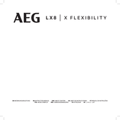 AEG X FLEXIBILITY LX8 Gebruiksaanwijzing