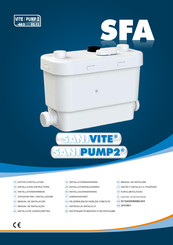 SFA SANIPUMP2 Installatievoorschrift