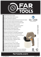 Far Tools One SG 120B Vertaling Van De Originele Handleiding