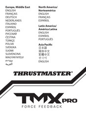 Thrustmaster TMX PRO Gebruikershandleiding