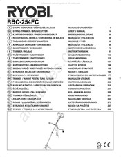 Ryobi RBC-254FC Gebruikershandleiding