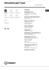 Indesit IDL 500 Gebruiksaanwijzing