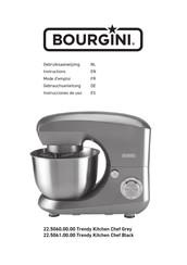 Bourgini 22.5061.00.00 Gebruiksaanwijzing