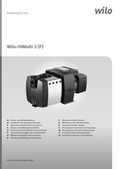Wilo Wilo-HiMulti 3 Inbouw- En Bedieningsvoorschriften