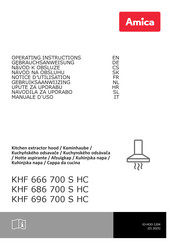 Amica KHF 686 700 S HC Gebruiksaanwijzing