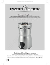 Profi Cook PC-KSW 1093 Gebruiksaanwijzing