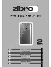 Zibro P 720 Gebruiksaanwijzing
