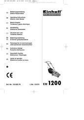 EINHELL 34.002.70 Handleiding
