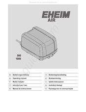 EHEIM AIR 1000 Bedieningshandleiding