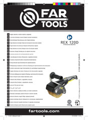 Sigma Far Tools REX 120D Vertaling Van De Originele Handleiding