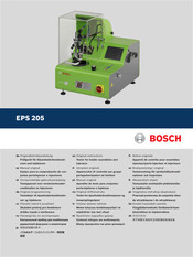 Bosch EPS 205 Oorspronkelijke Gebruiksaanwijzing