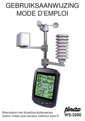 Alecto WS-3200 Gebruiksaanwijzing
