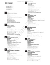 Indesit VRA 641 D X S Gebruiksaanwijzing