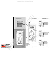 Benning MM 3 Gebruiksaanwijzing