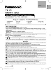 Panasonic S C09 3E8 Series Installatiehandleiding