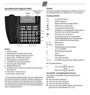 Gigaset 5040 Handleiding