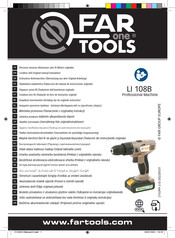 Far Tools ONE LI 108B Vertaling Van De Originele Handleiding