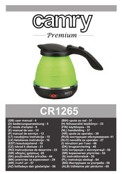 camry Premium CR1265 Handleiding